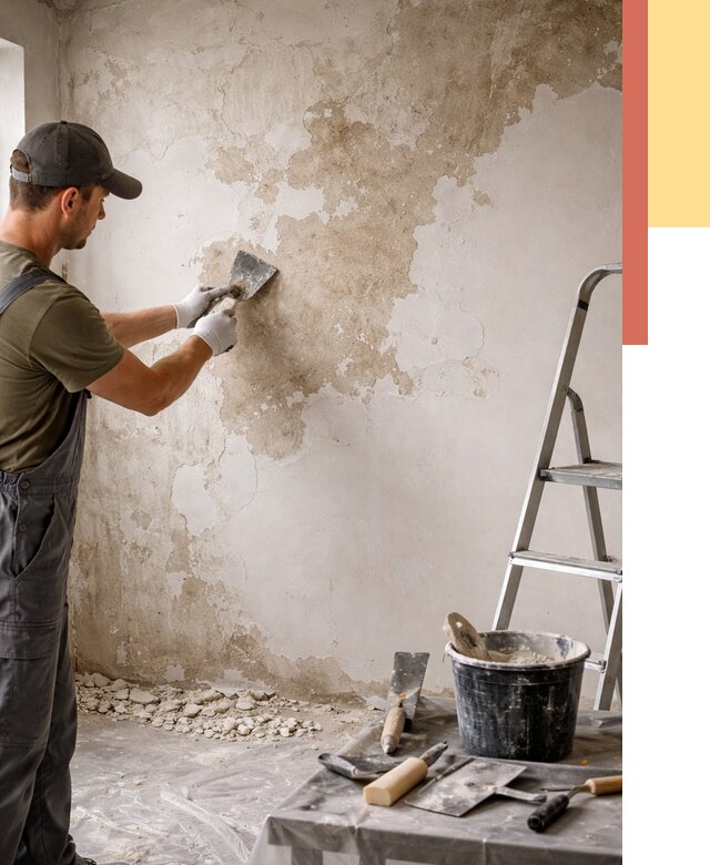 Снятие старой шпаклевки в Якутске от 1927 руб. — быстро и недорого | ОТДЕЛОЧНИК-Ктс