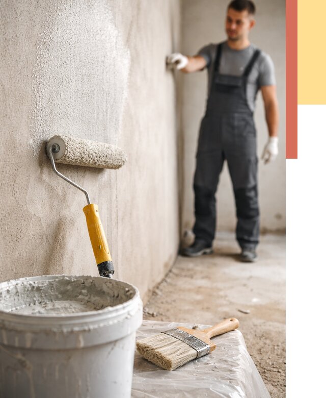 Нанесение бетоноконтакта на стены в Якутске от 4374 руб. быстро и недорого | ОТДЕЛОЧНИК-Ктс