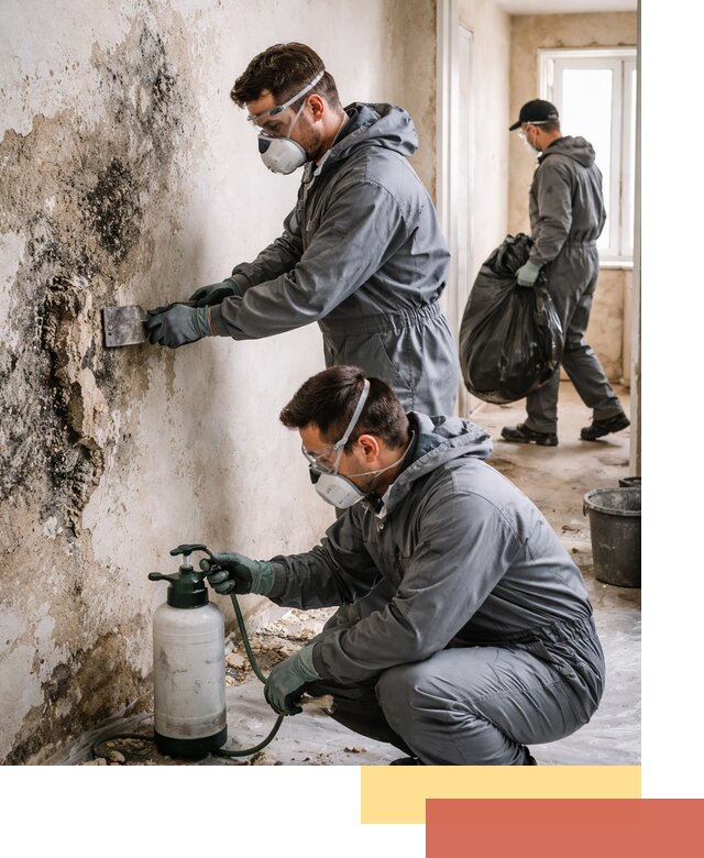 Удаление плесени со стен профессионально в Якутске