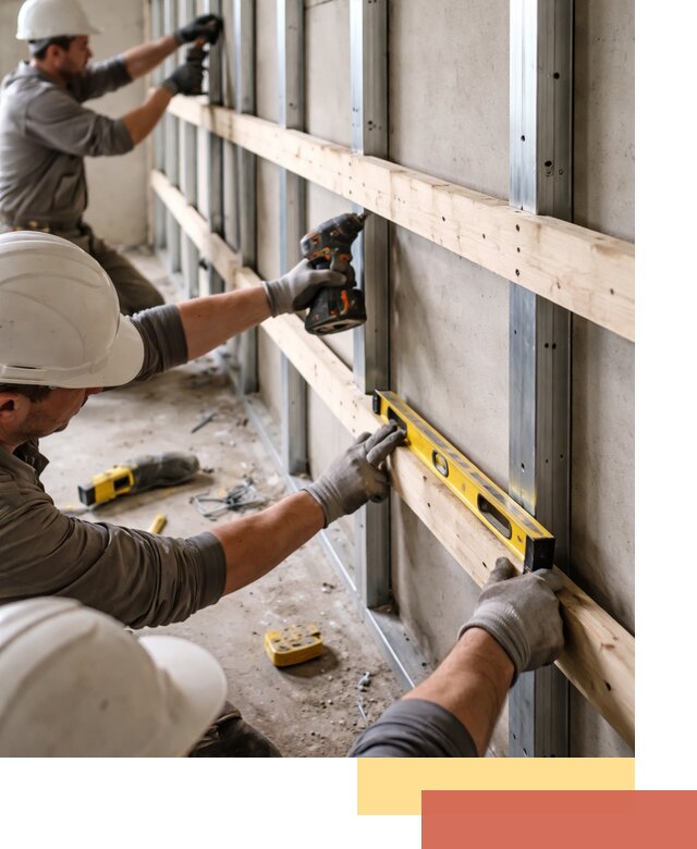 Устройство обрешетки под панели в Якутске