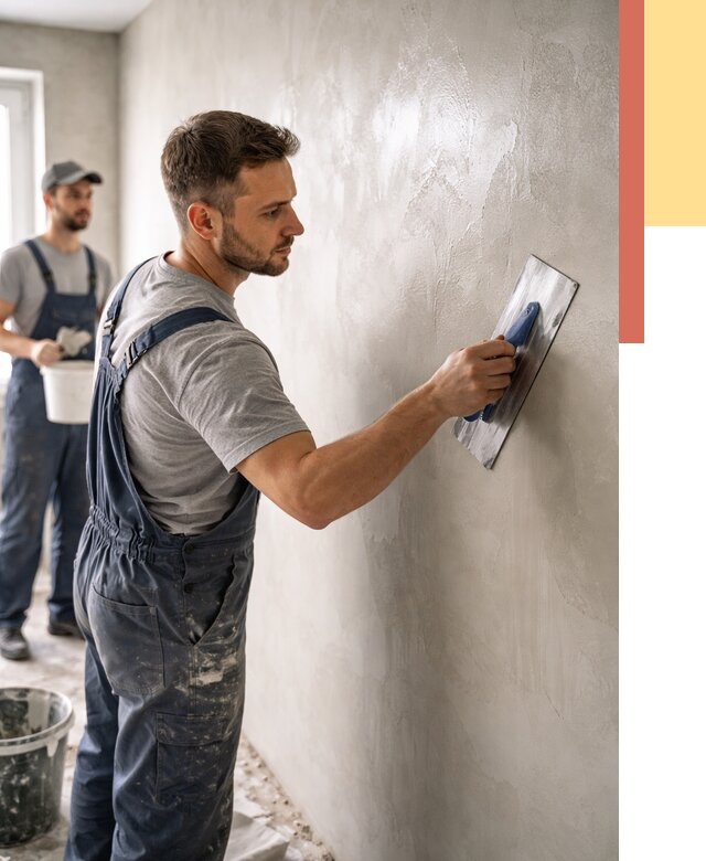 Глянцевание штукатурки стен в Якутске от 7811 руб. — услуги и затирка | ОТДЕЛОЧНИК-Ктс