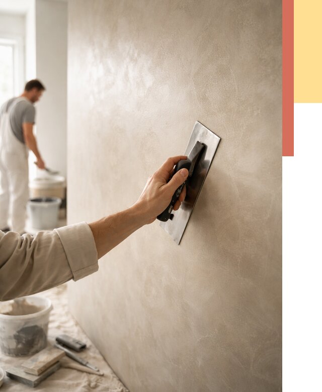 Венецианская штукатурка в Якутске от 3645 руб/м² — нанесение стен под ключ | ОТДЕЛОЧНИК-Ктс