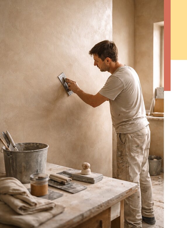 Марокканская штукатурка таделакт в Якутске под ключ от 4374 руб. | ОТДЕЛОЧНИК-Ктс