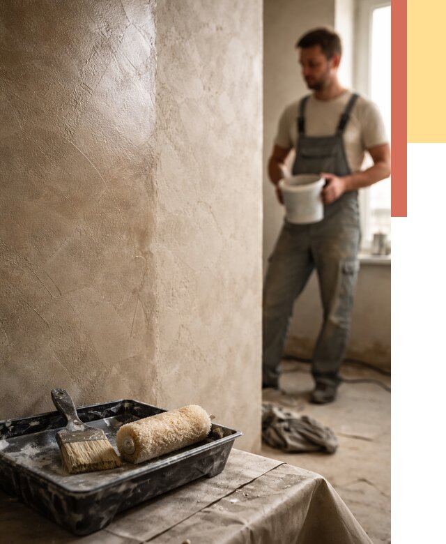 Нанесение воска на штукатурку в Якутске от 3645 руб. | Услуги ОТДЕЛОЧНИК-Ктс