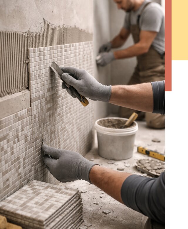 Облицовка стен мозаикой в Якутске от 3333 руб/м2 — укладка мозаики на стены | ОТДЕЛОЧНИК-Ктс