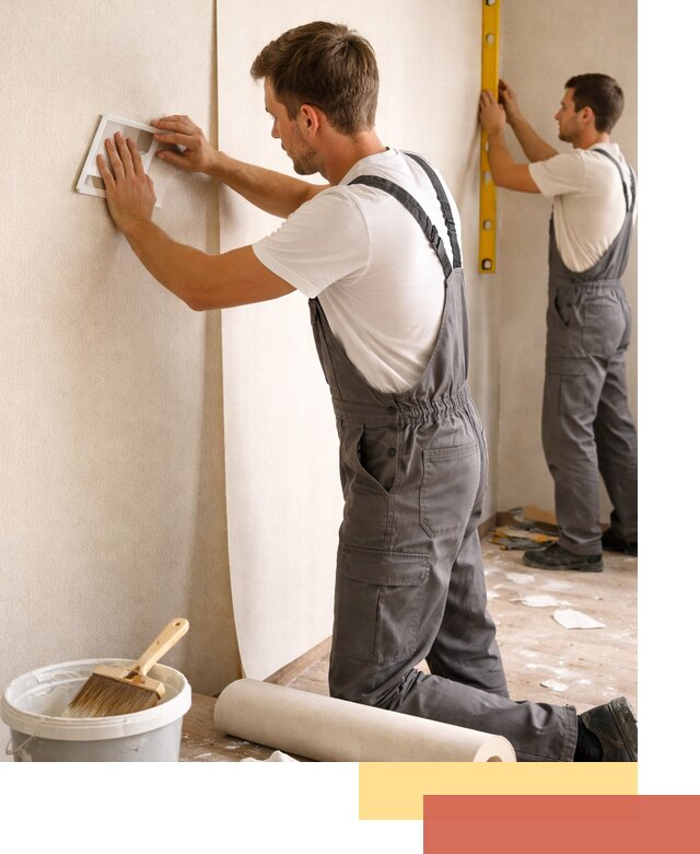 Поклейка бумажных обоев в Якутске качественно и недорого