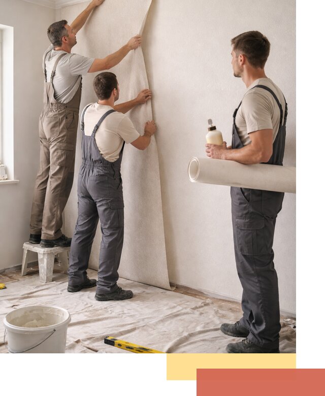 Оклейка стен обоями в Якутске — качественно и профессионально