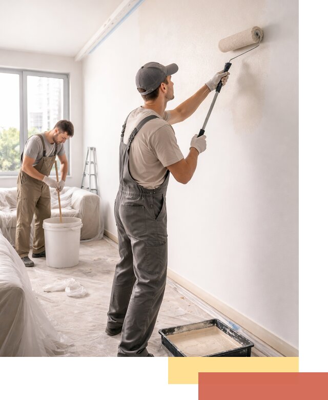 Покраска стен в офисе в Якутске — быстрый и качественный ремонт