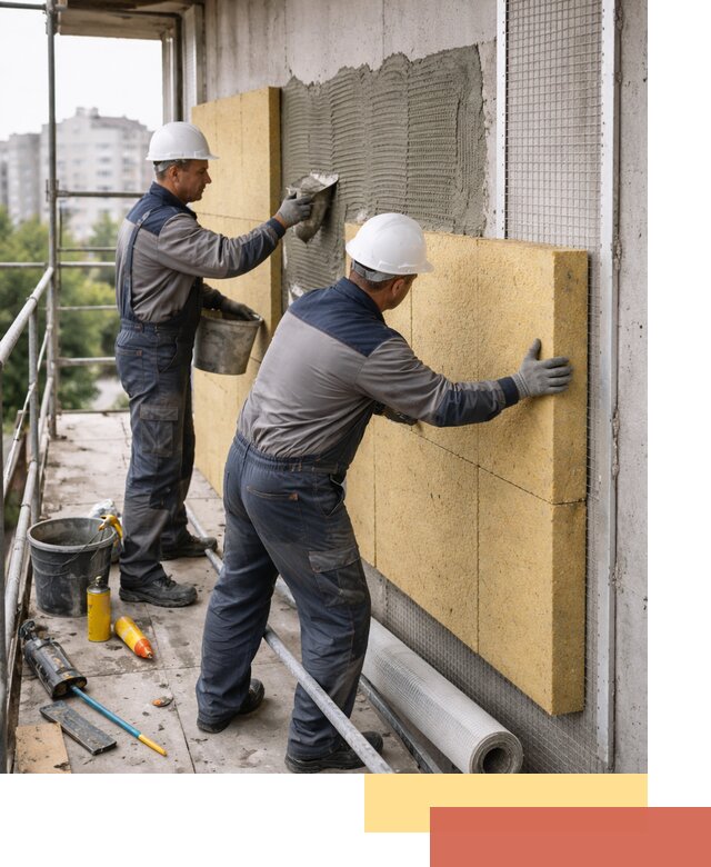 Утепление стен зданий и домов в Якутске качественно и надежно