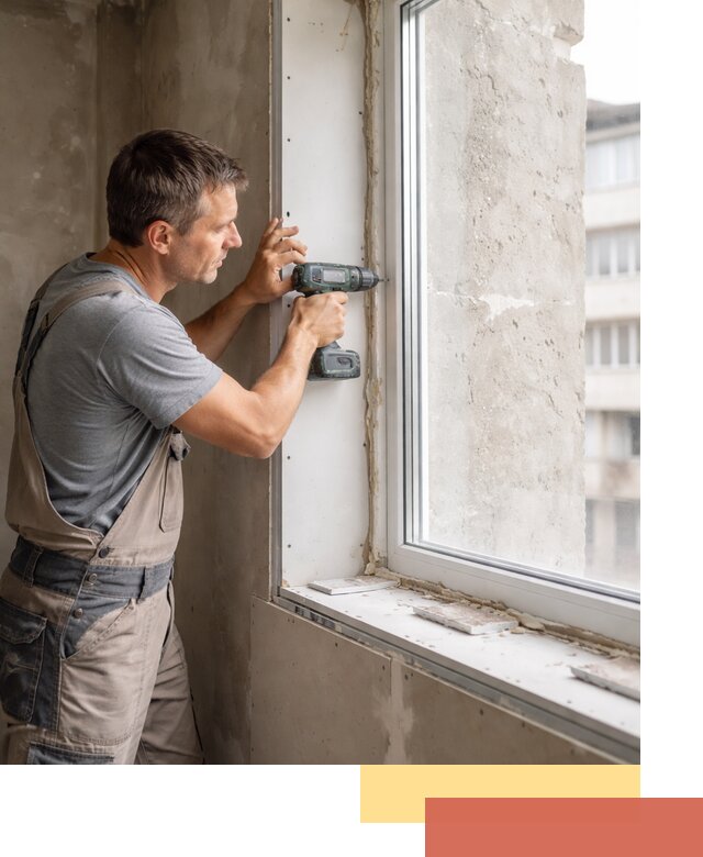 Монтаж гипсокартонных откосов в Якутске под ключ