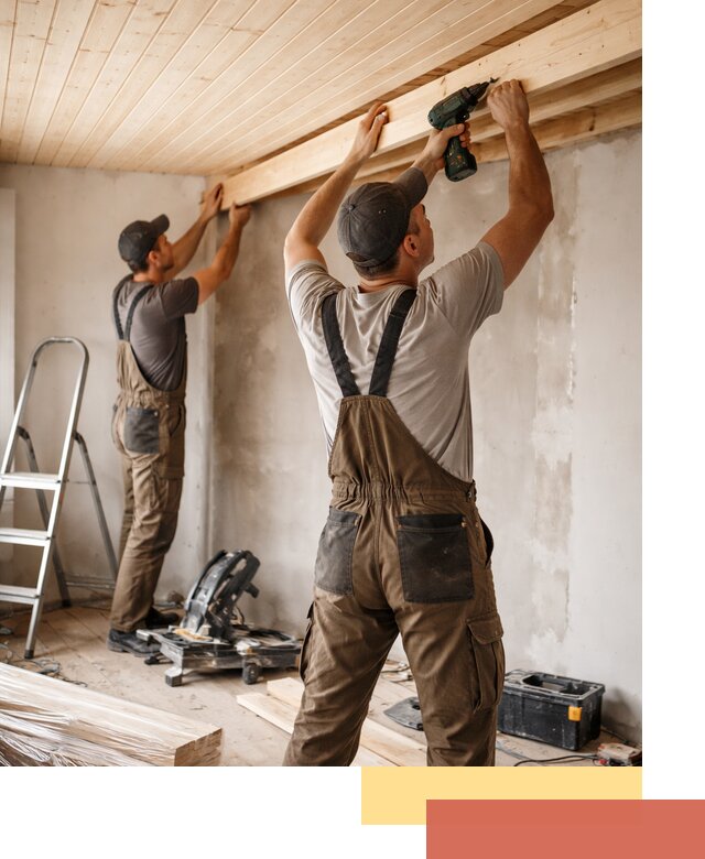 Монтаж потолка из вагонки в Якутске профессионально и аккуратно