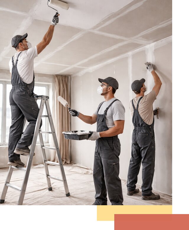 Покраска потолка из гипсокартона в Якутске качественно и недорого