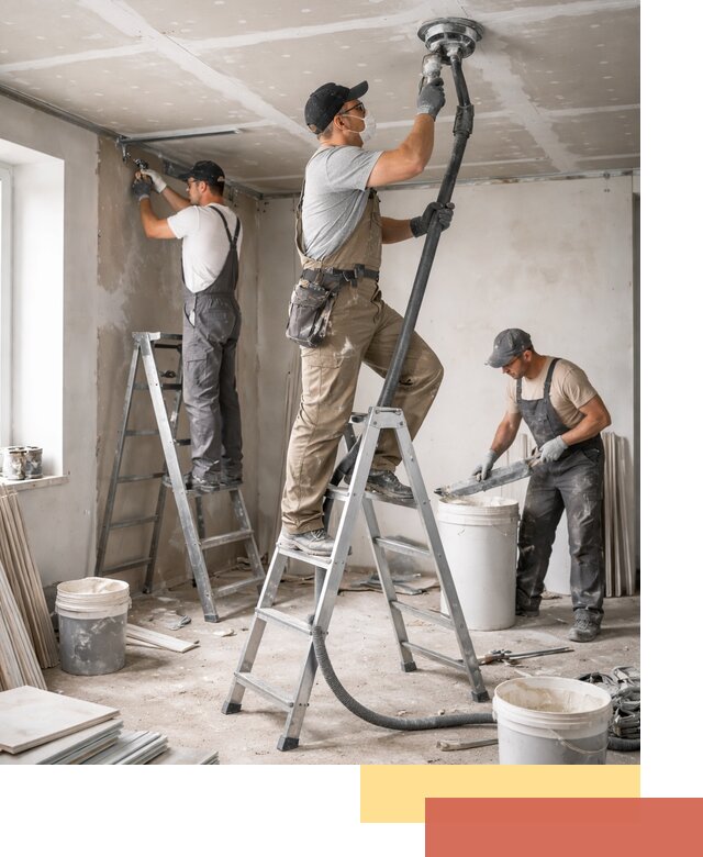 Ремонт потолка из гипсокартона в Якутске: быстрый и качественный монтаж