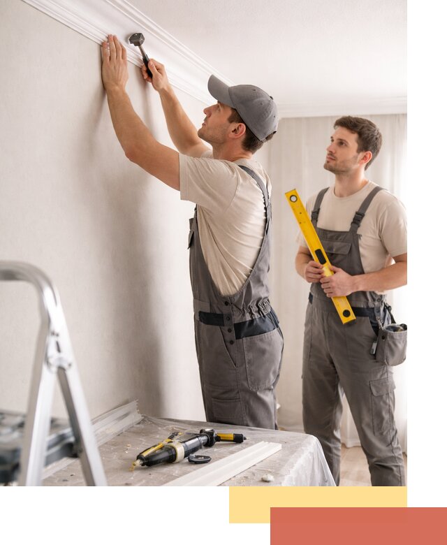 Монтаж потолочного плинтуса в Якутске качественно и быстро