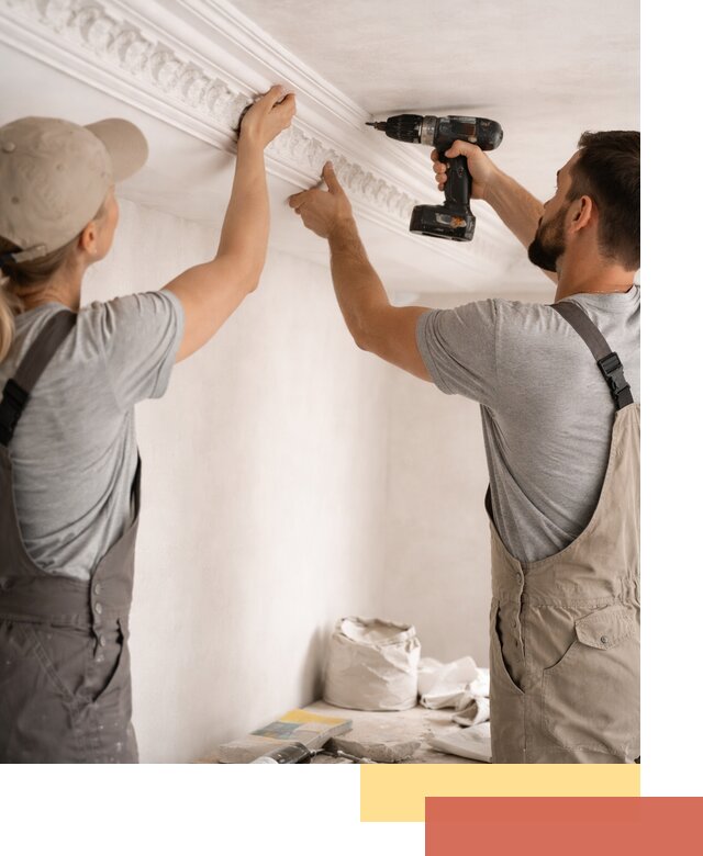 Профессиональный монтаж лепнины на потолок в Якутске