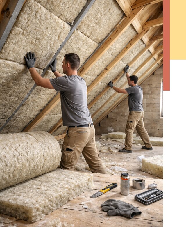 Утепление потолка минватой в Якутске от 1510 руб. — быстро и недорого | ОТДЕЛОЧНИК-Ктс