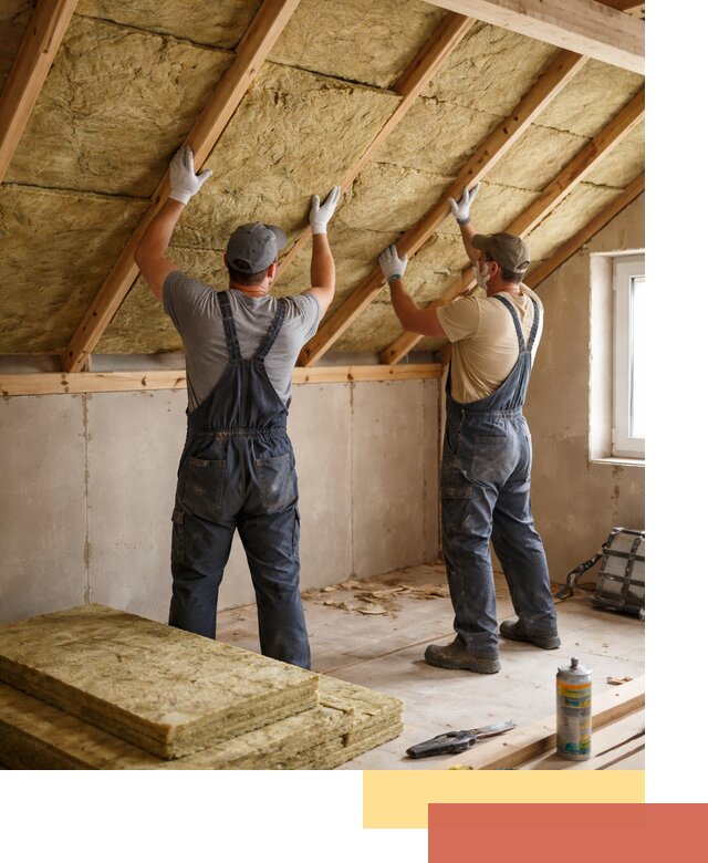 Утепление потолка минеральной ватой в Якутске