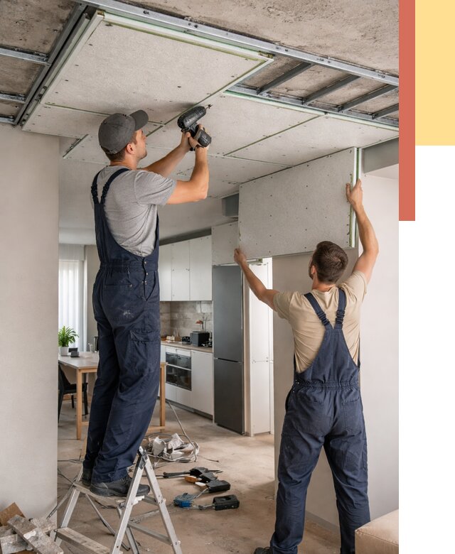 Шумоизоляция потолка панелями зипс в Якутске от 1927 руб. под ключ | ОТДЕЛОЧНИК-Ктс